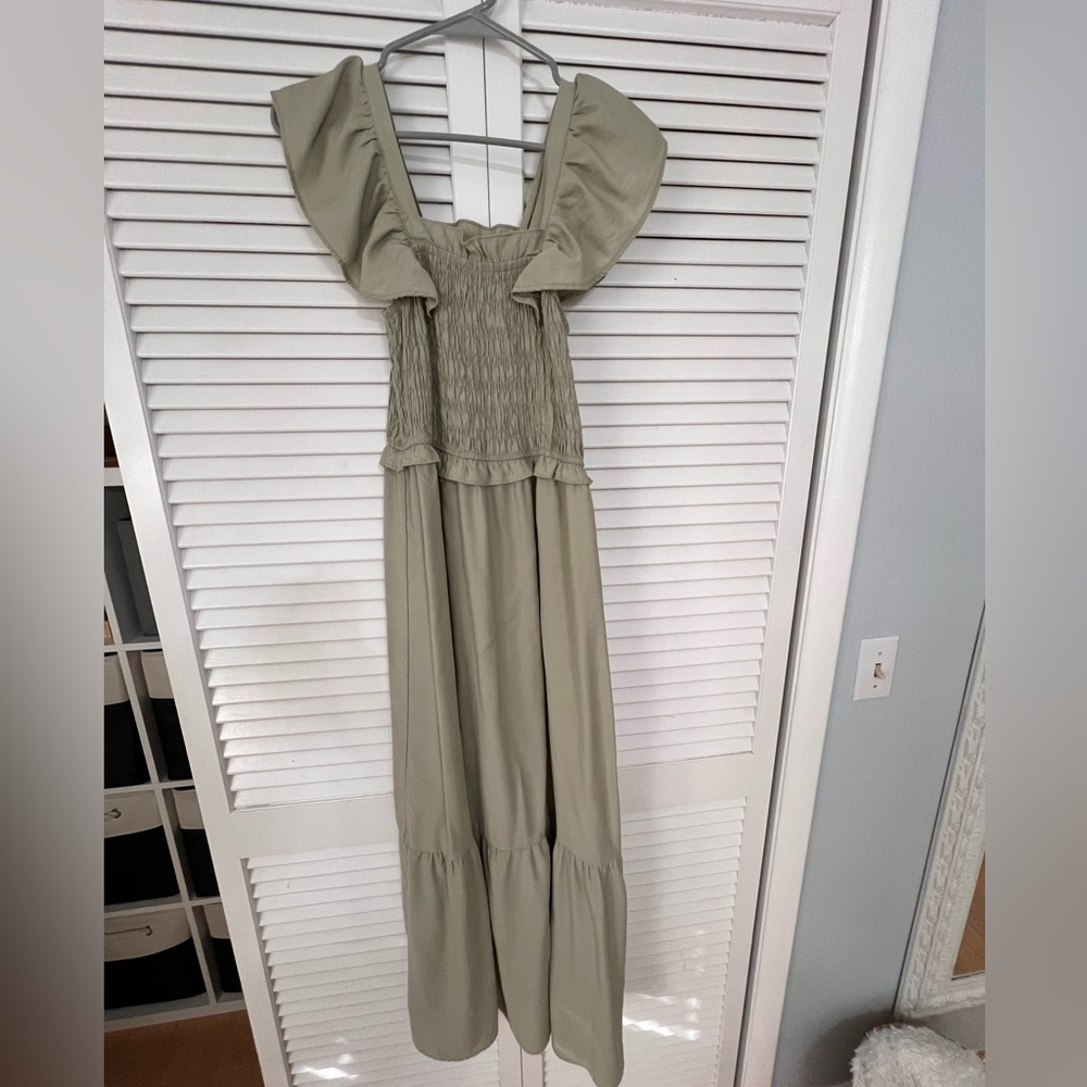 Light Green Maxi Dress